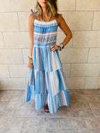 Blues Away Strapped Dress