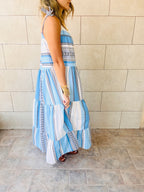 Blues Away Strapped Dress