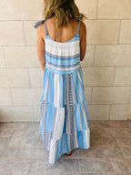 Blues Away Strapped Dress