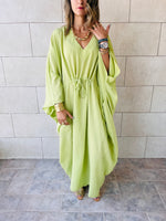 The Lime Nubian Kaftan