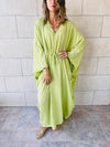 The Lime Nubian Kaftan