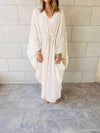 The Beige Nubian Kaftan