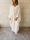 The Beige Nubian Kaftan