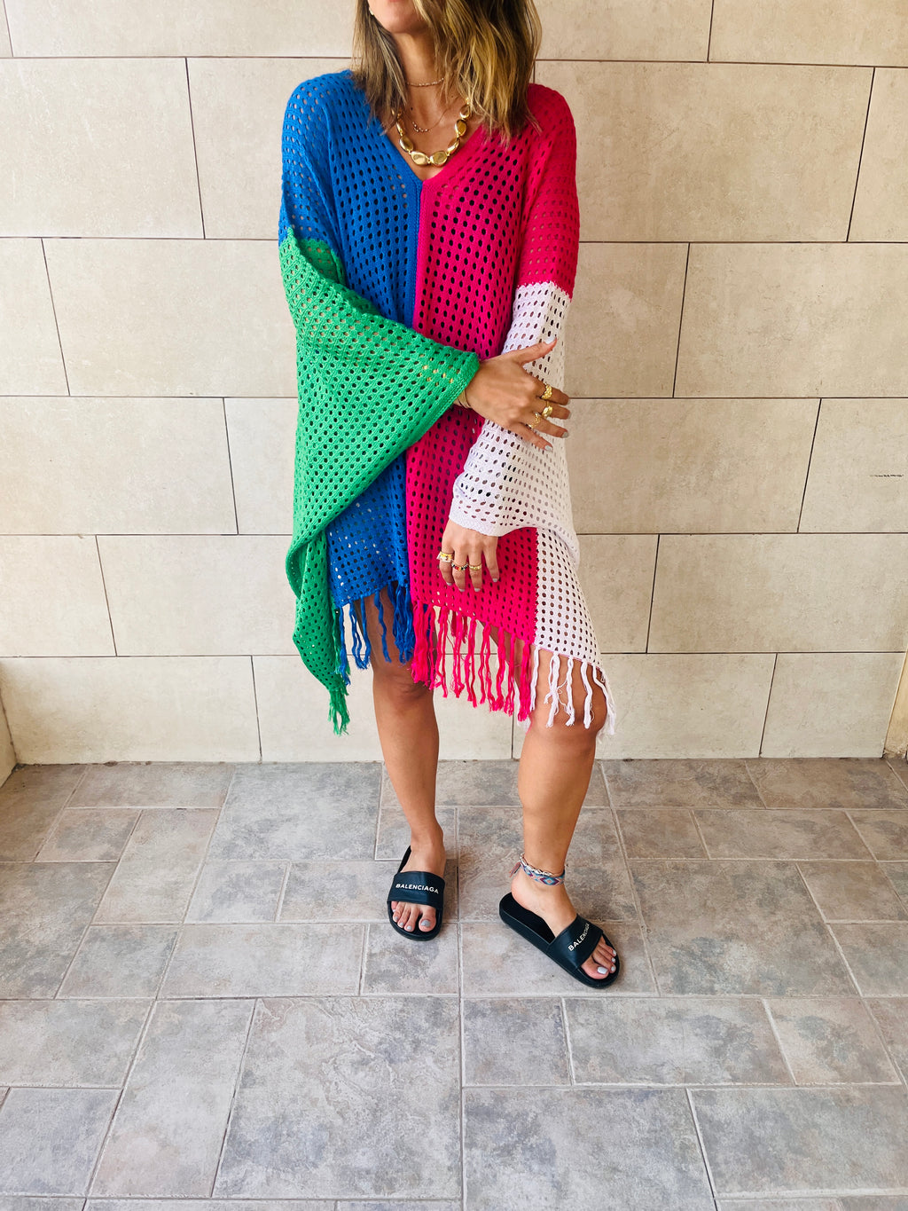 Blue & Fuchsia Feels Colorblock