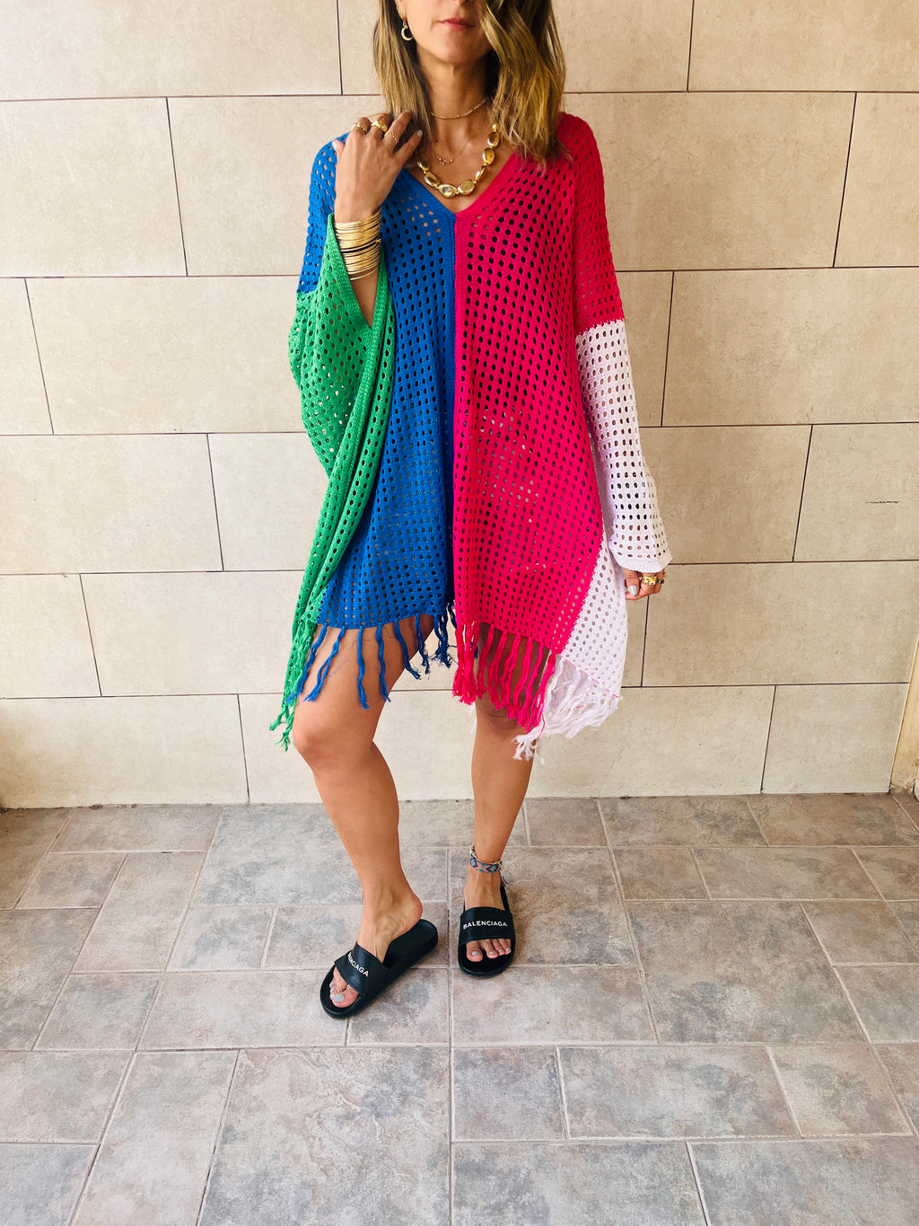 Blue & Fuchsia Feels Colorblock