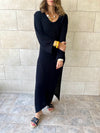 Black Sahara Bloom Dress