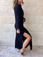 Black Sahara Bloom Dress