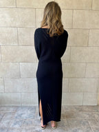 Black Sahara Bloom Dress