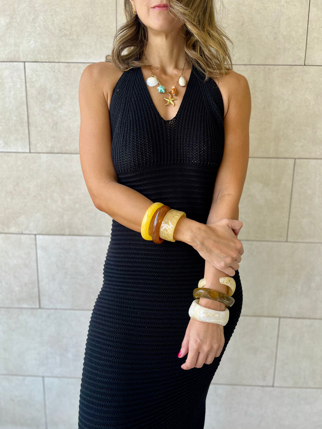 Black Midnight Backless Dress