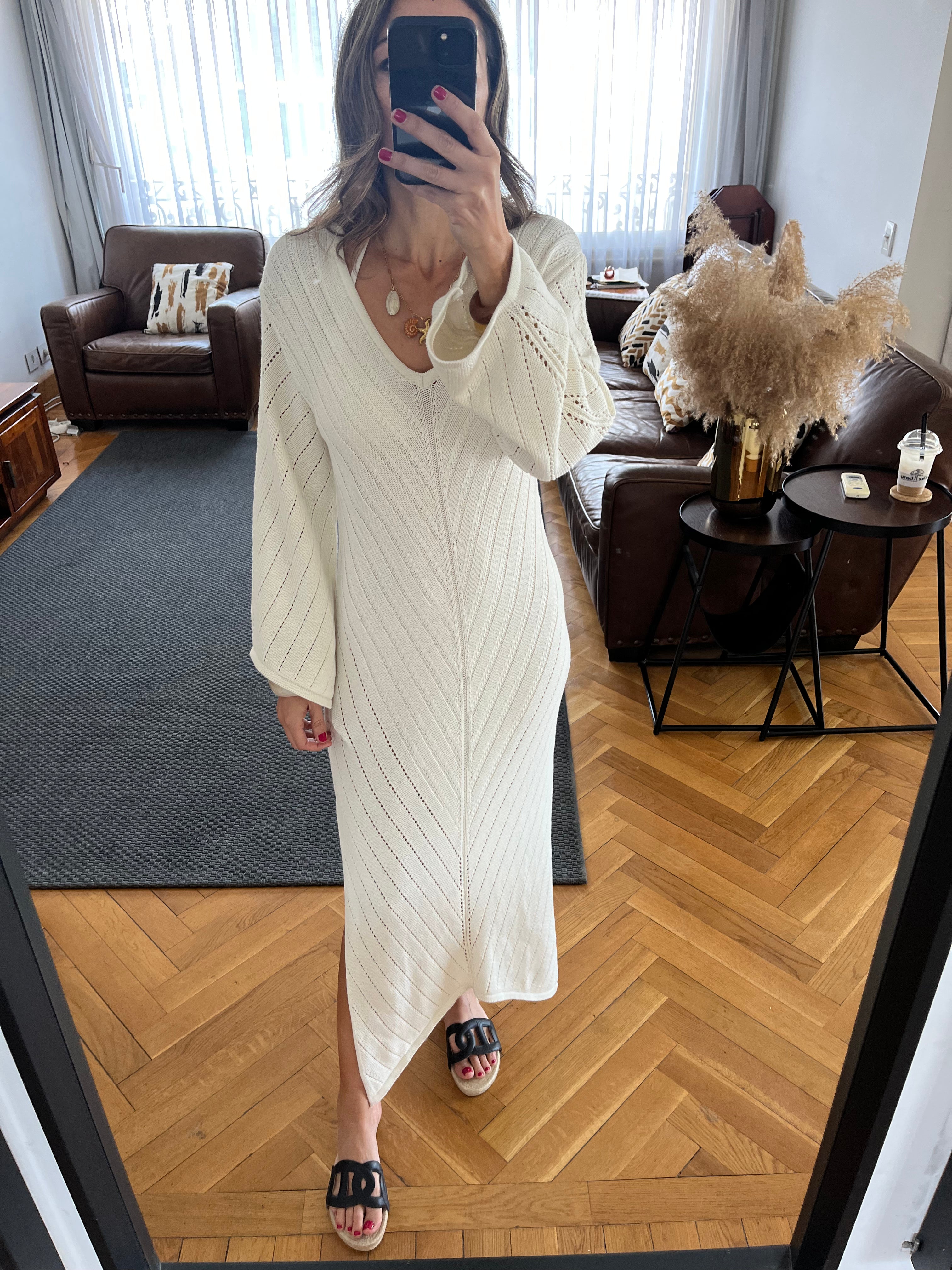 Ivory Sahara Bloom Dress