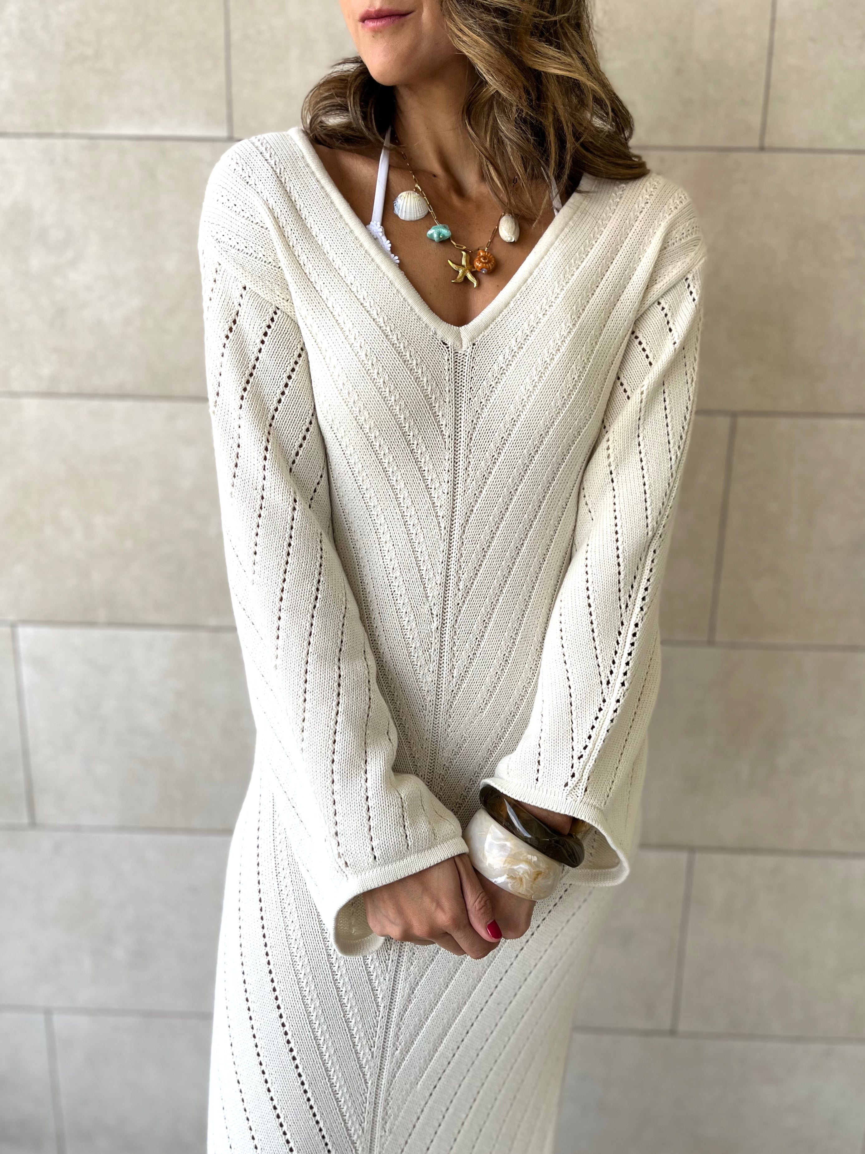 Ivory Sahara Bloom Dress