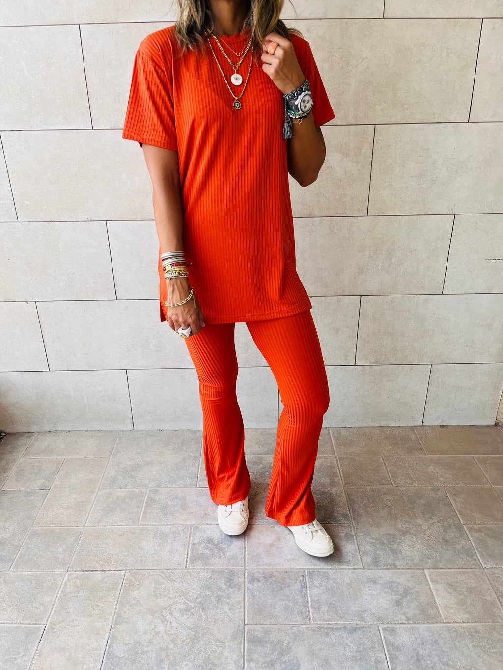 The Rust Uni Essential Flare Set