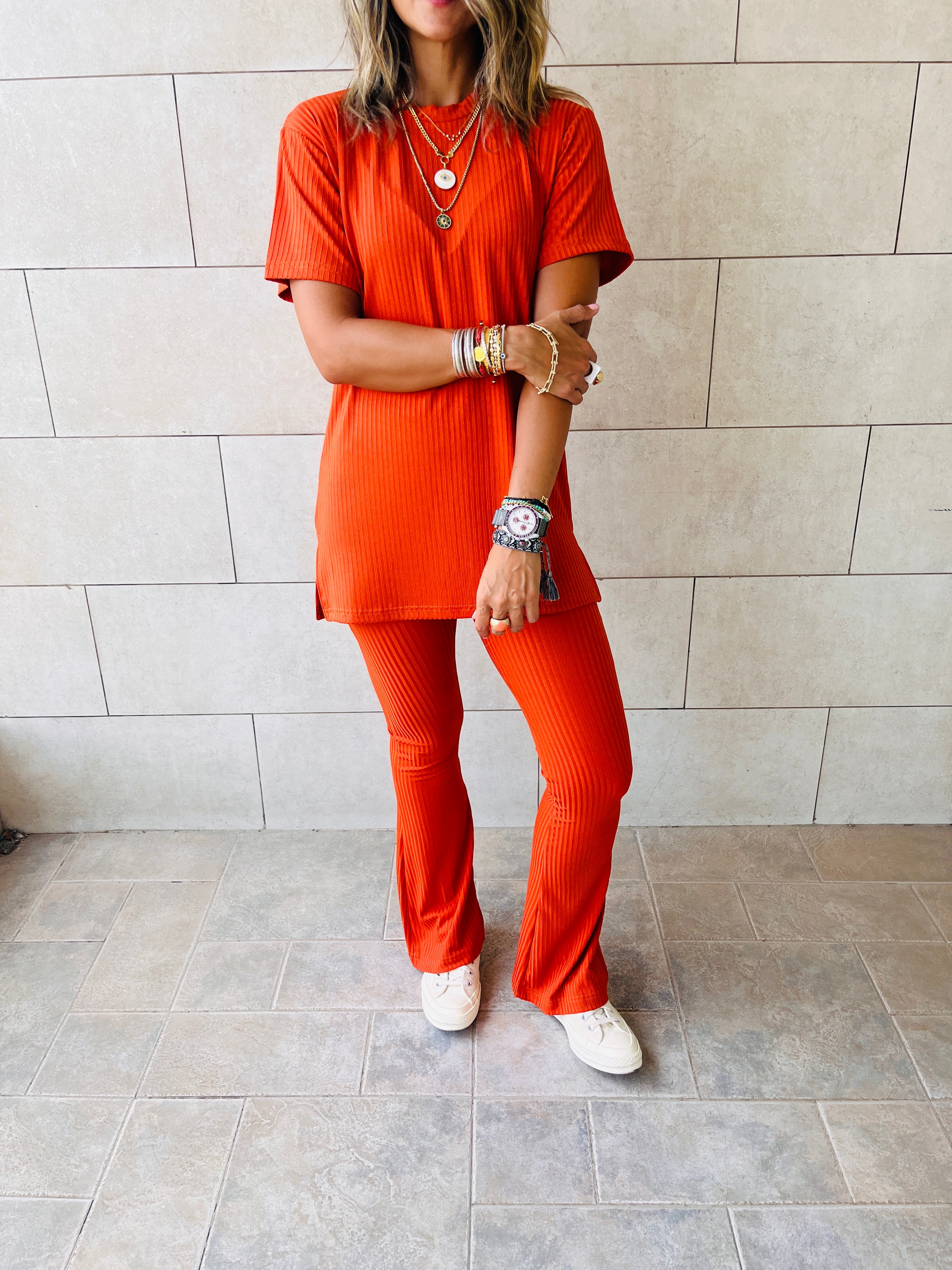 The Rust Uni Essential Flare Set