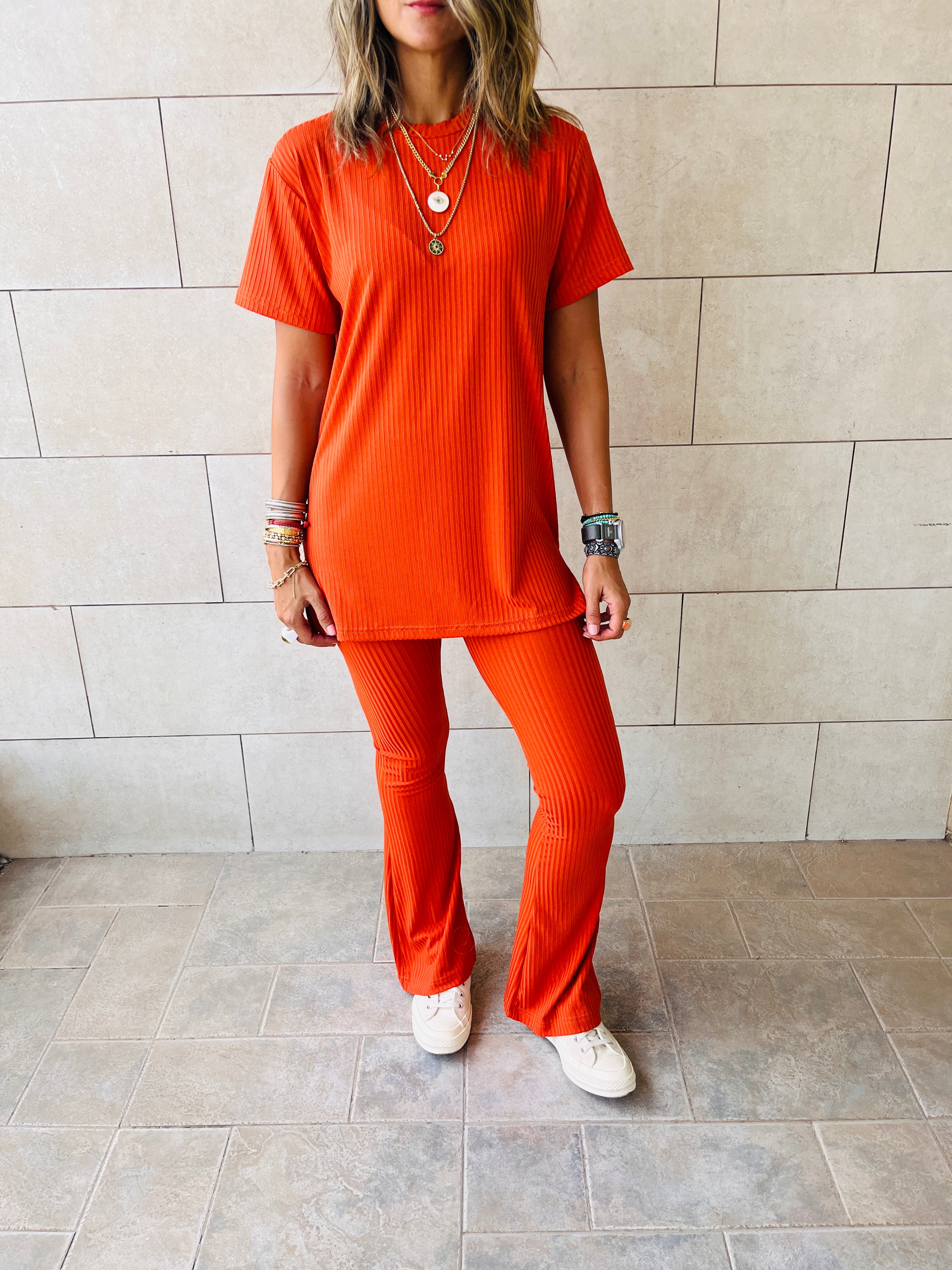 The Rust Uni Essential Flare Set