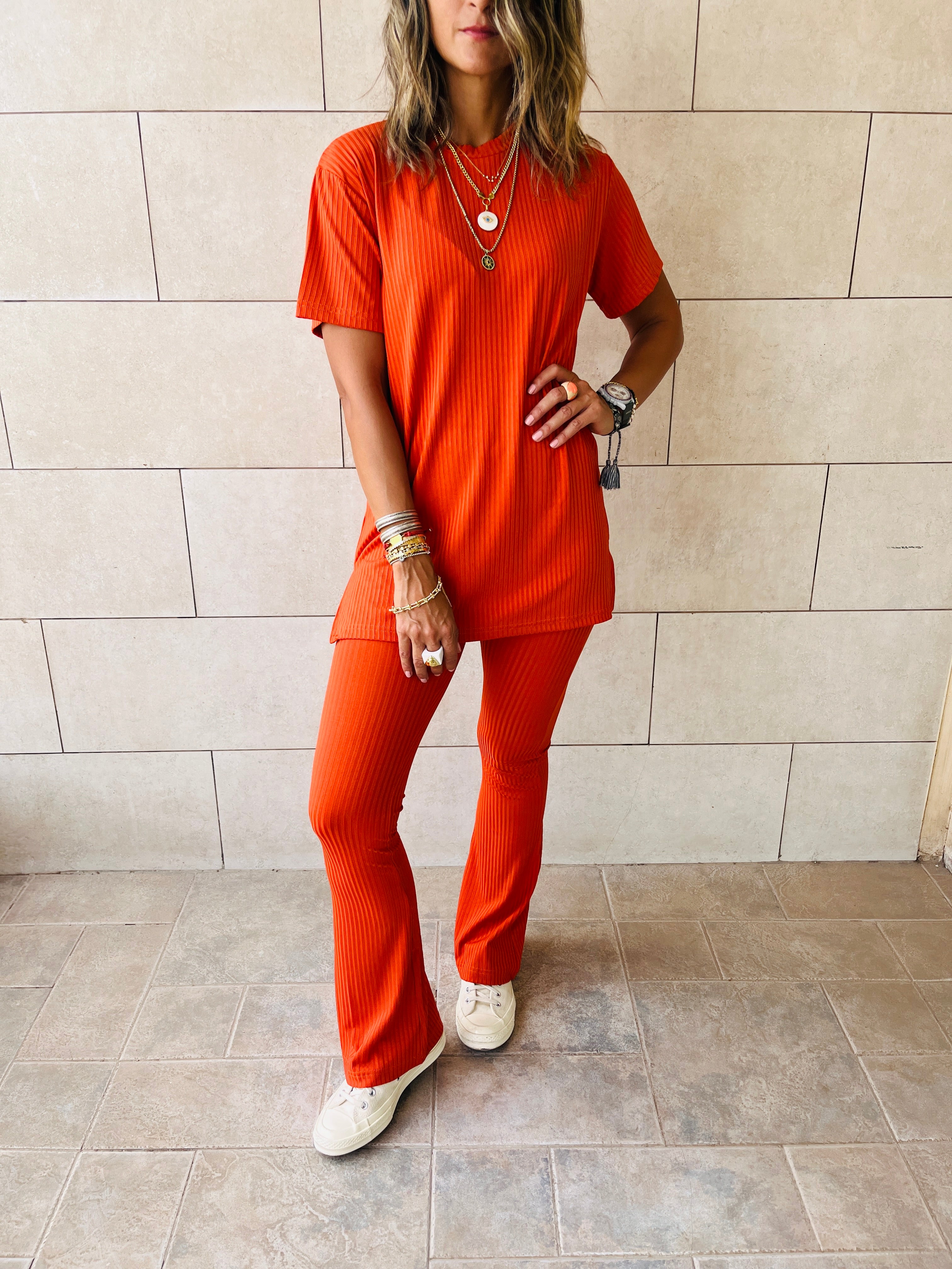 The Rust Uni Essential Flare Set
