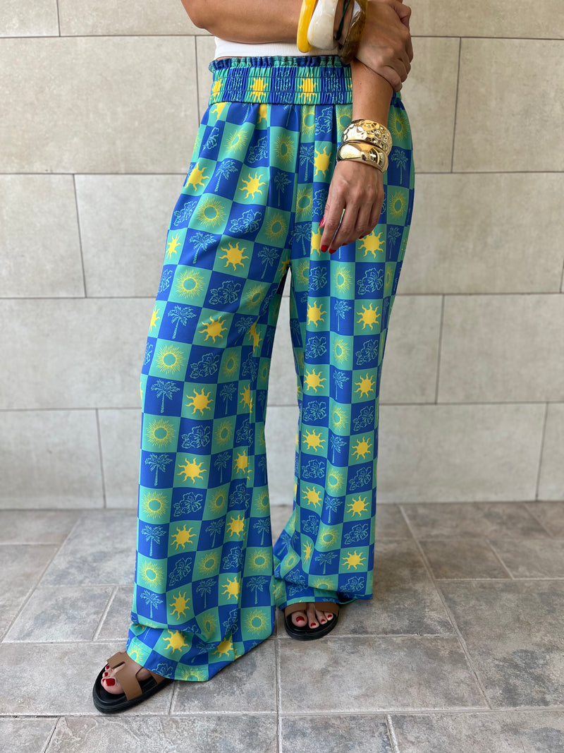 Midnight Printed Pants