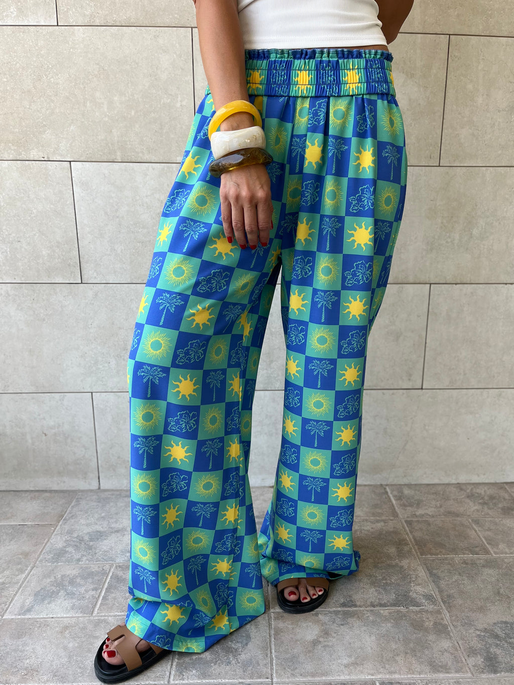 Midnight Printed Pants