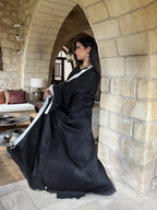 Black Border Glowy Kimono