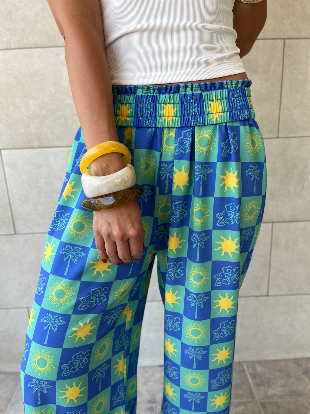 Midnight Printed Pants