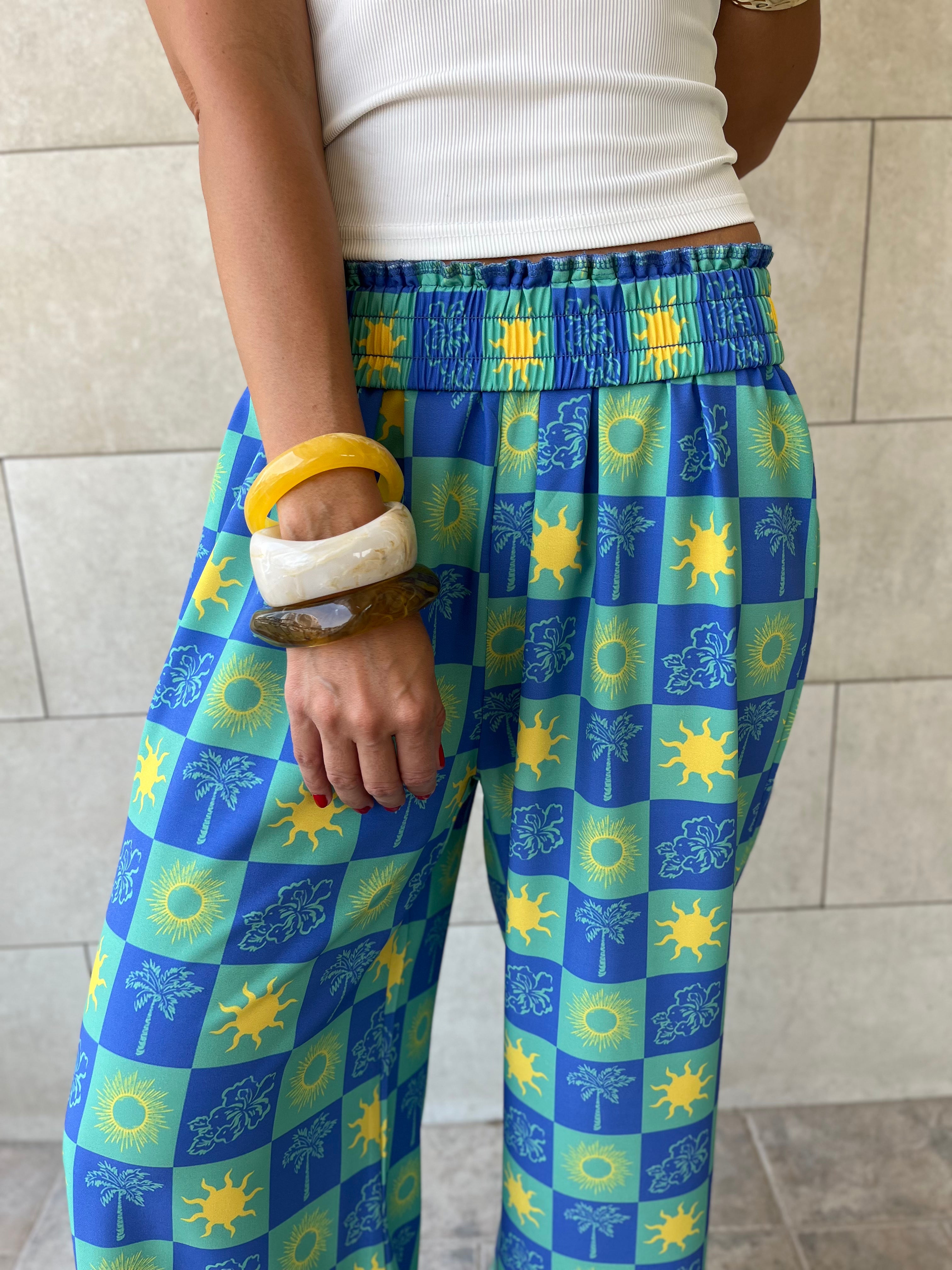 Midnight Printed Pants