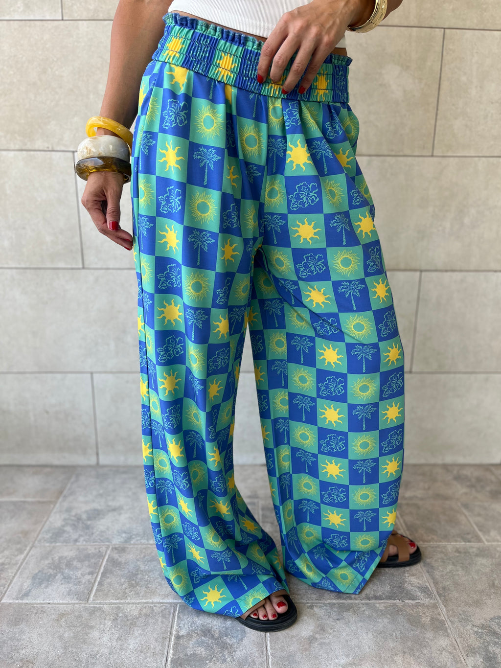 Midnight Printed Pants