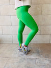 Green Frillu Signature Leggings