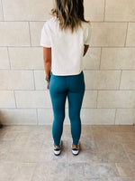 Teal Frillu Signature Leggings