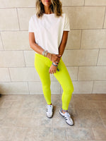 Lime Frillu Signature Leggings