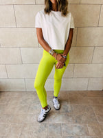 Lime Frillu Signature Leggings