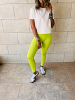 Lime Frillu Signature Leggings