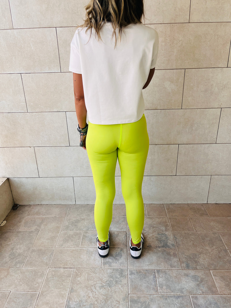 Lime Frillu Signature Leggings