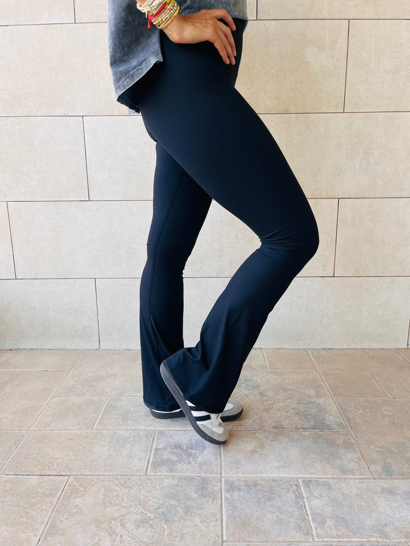 Black Flare Leggings