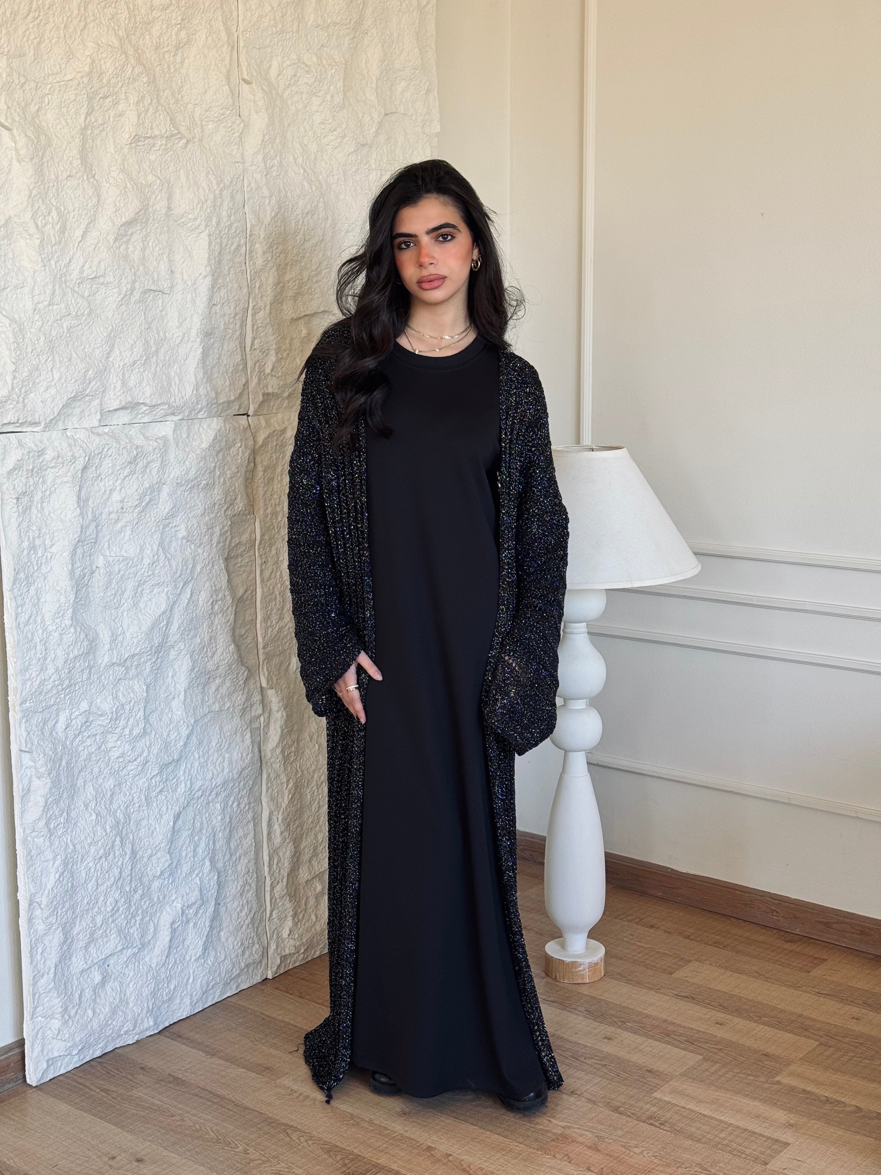 Black Shine on kimono