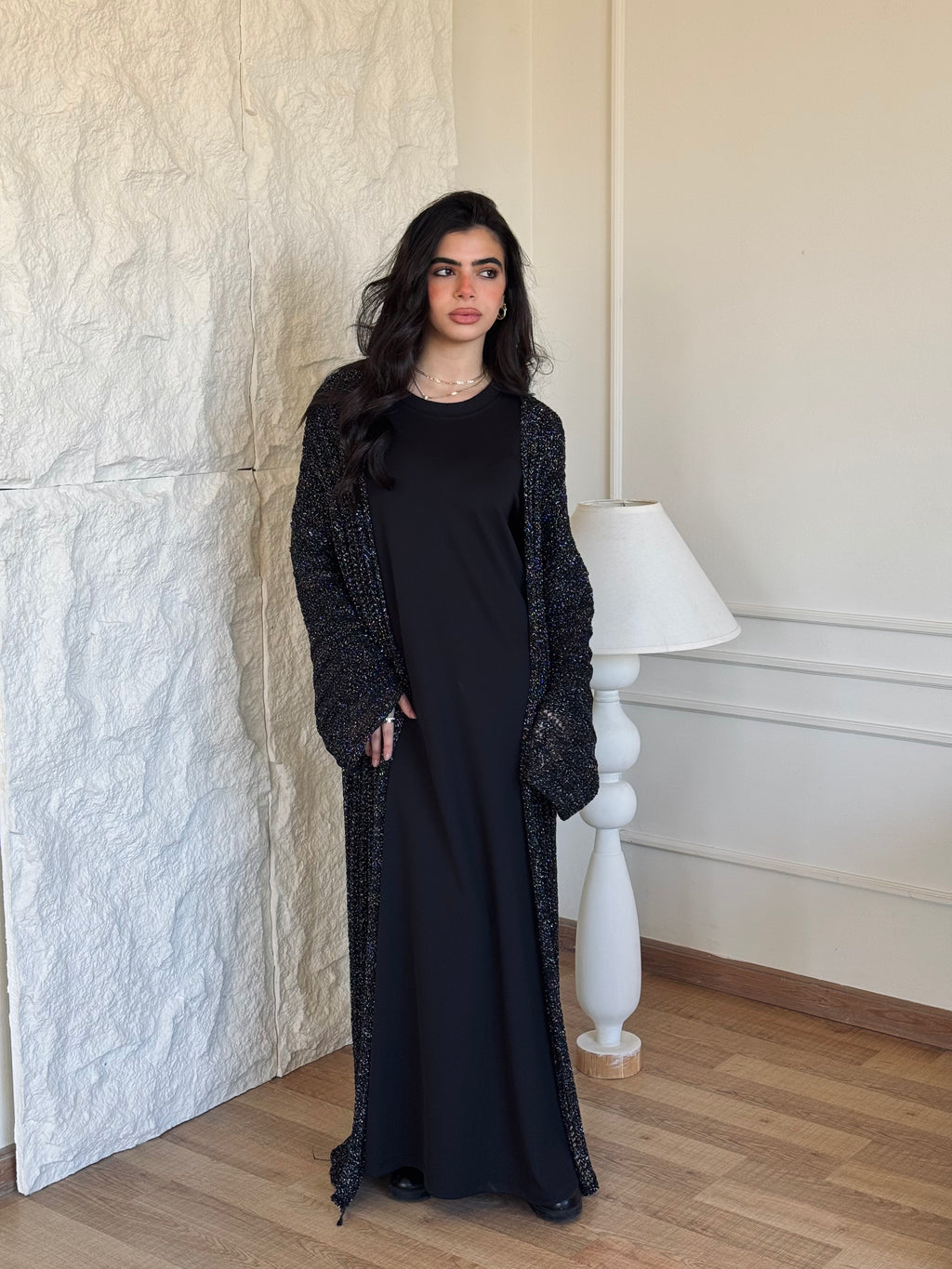 Black Shine on kimono