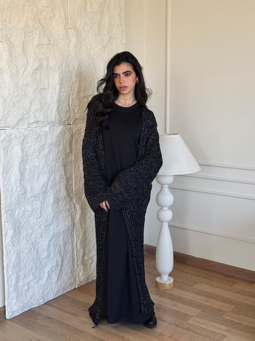 Black Shine on kimono