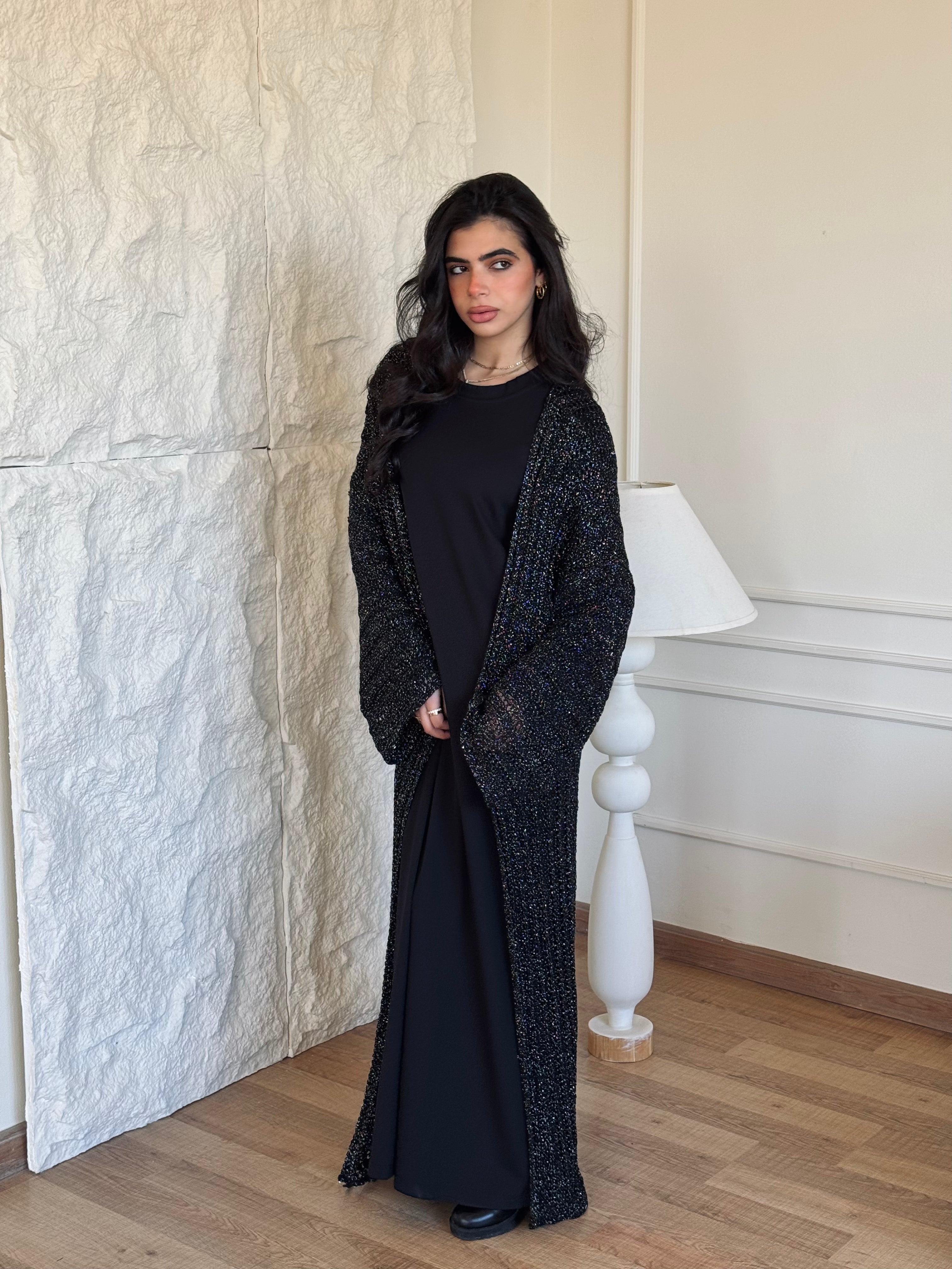 Black Shine on kimono