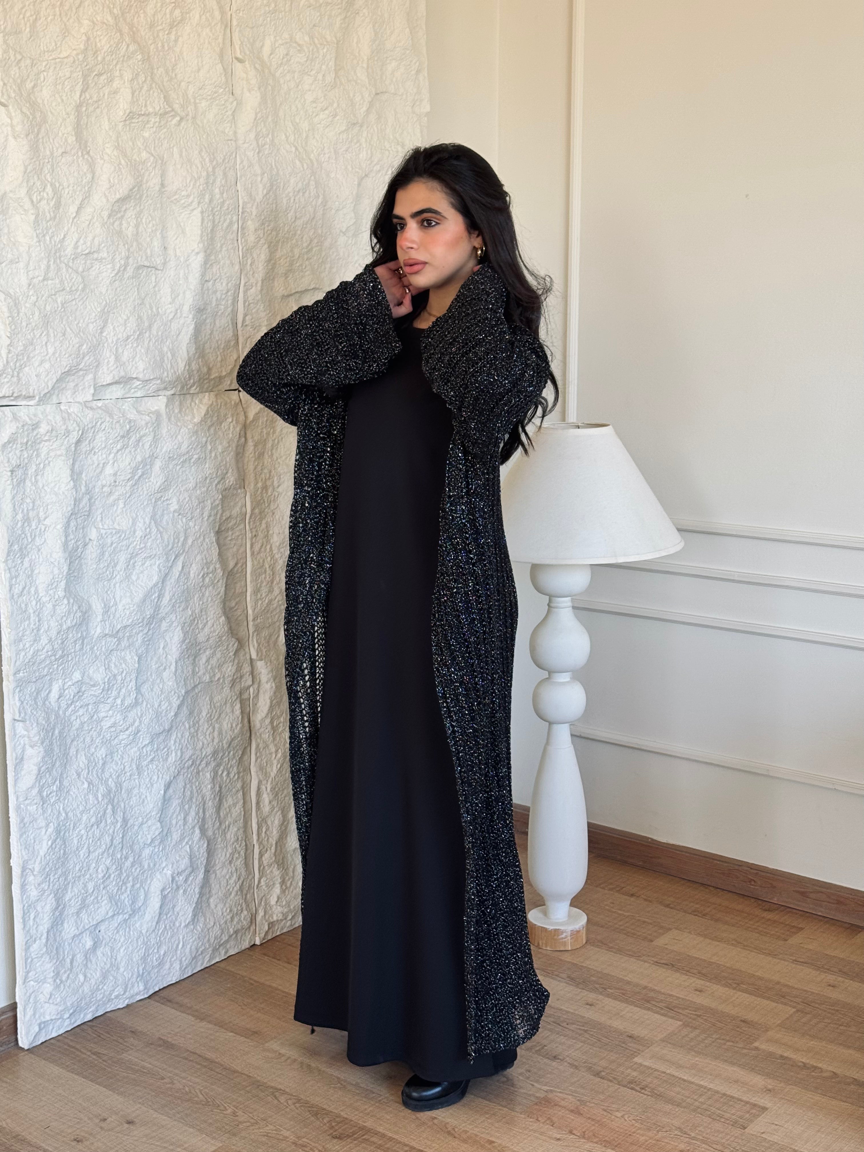 Black Shine on kimono