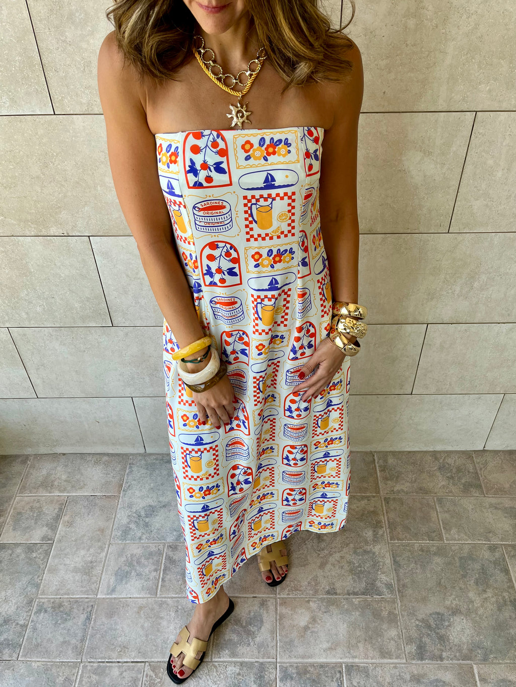 Sunrise Off Shoulder Dress