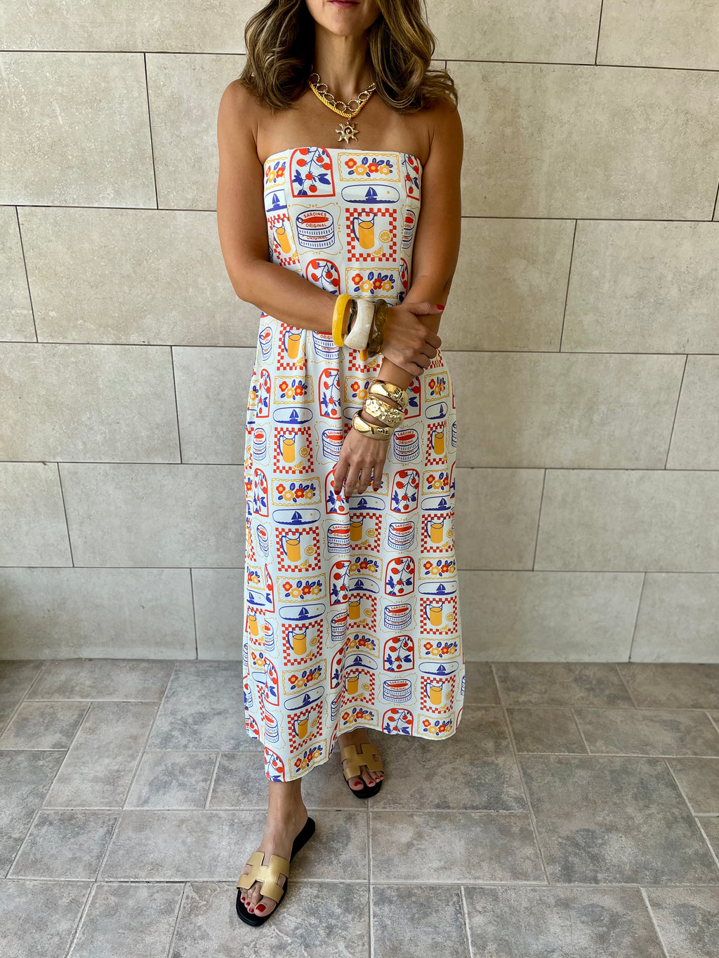 Sunrise Off Shoulder Dress