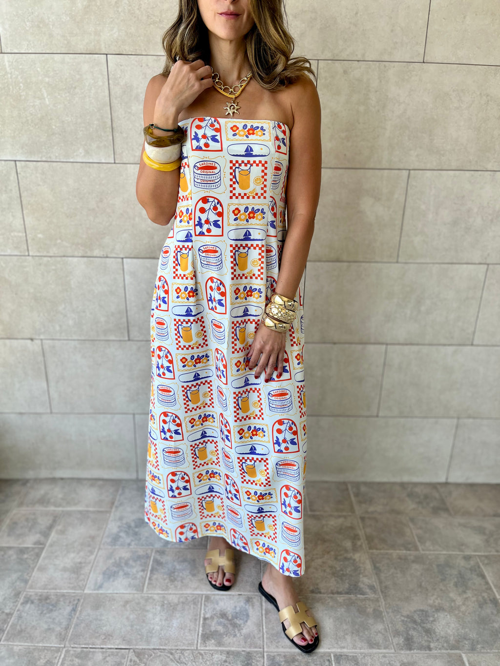 Sunrise Off Shoulder Dress