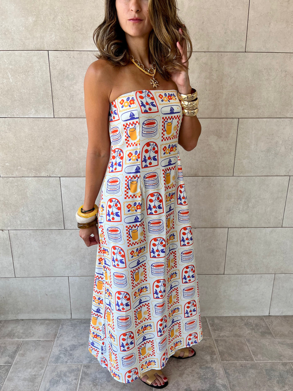 Sunrise Off Shoulder Dress