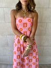 Sunset Off Shoulder Dress