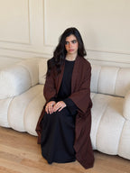 Brown Thick Kimono