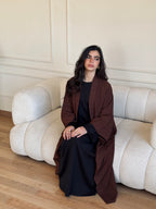 Brown Thick Kimono