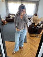 Grey Two Way Top