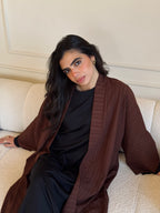 Brown Thick Kimono