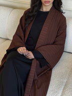 Brown Thick Kimono