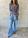 Grey Two Way Top