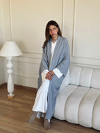 Grey Thick Kimono