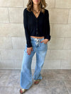 Black Two Way Top